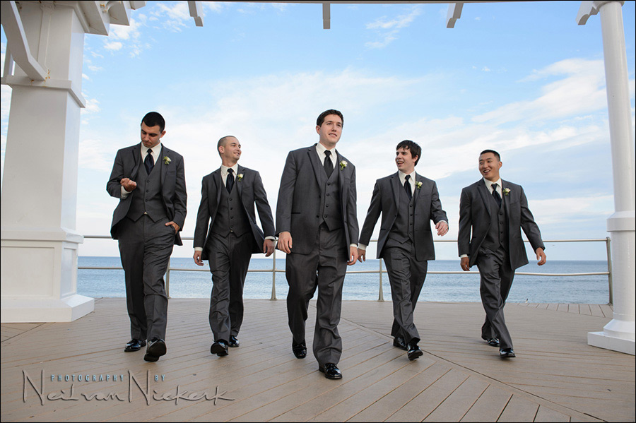 NJ wedding groomsmen photo