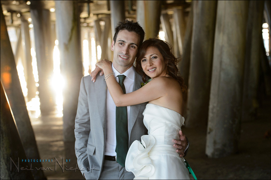 Santa Monica wedding photos
