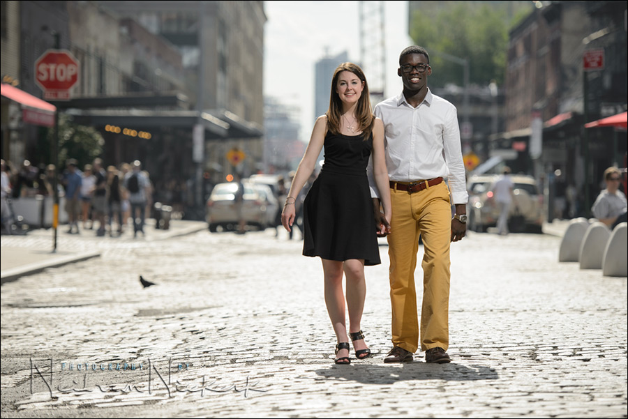 NYC engagement photo session
