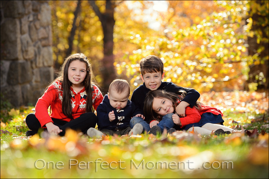 family children photographer NJ Fall photo session