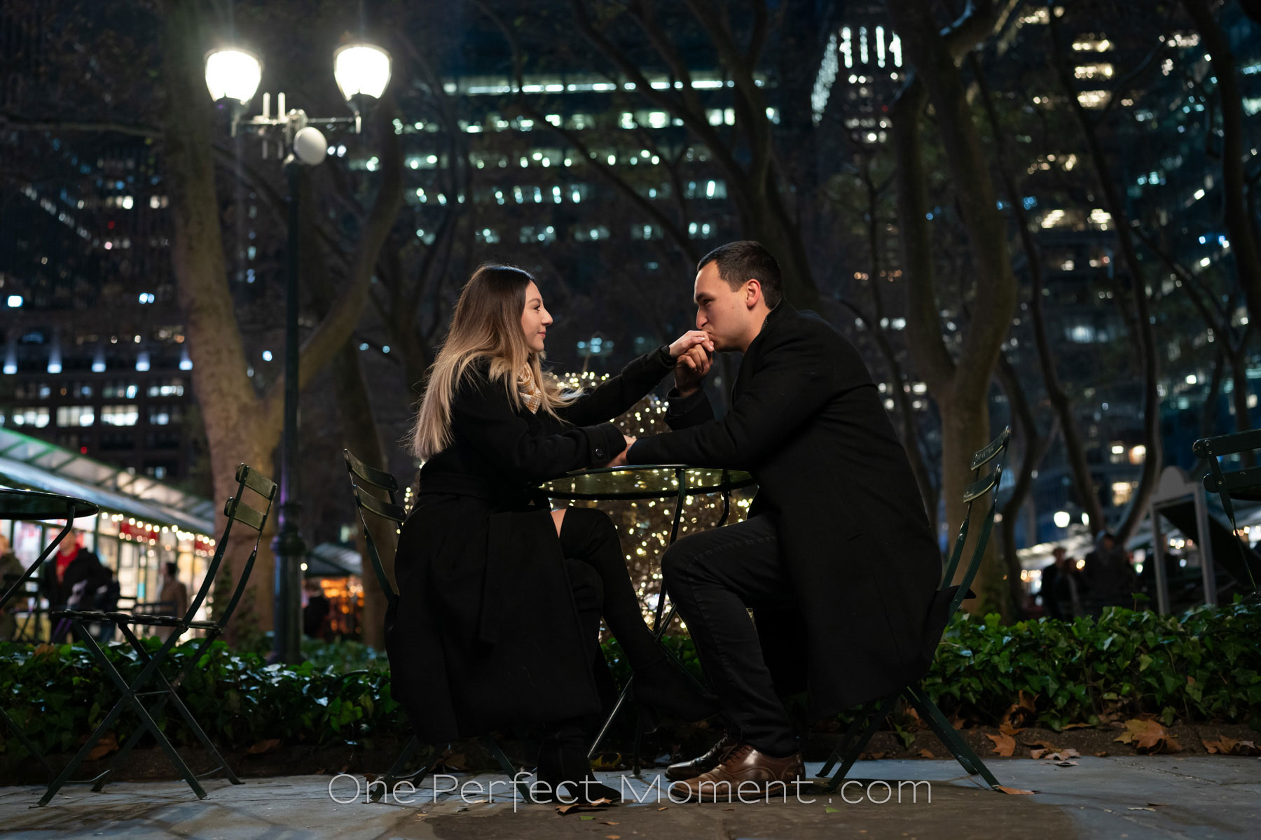 New York NY engagement photo session photographer