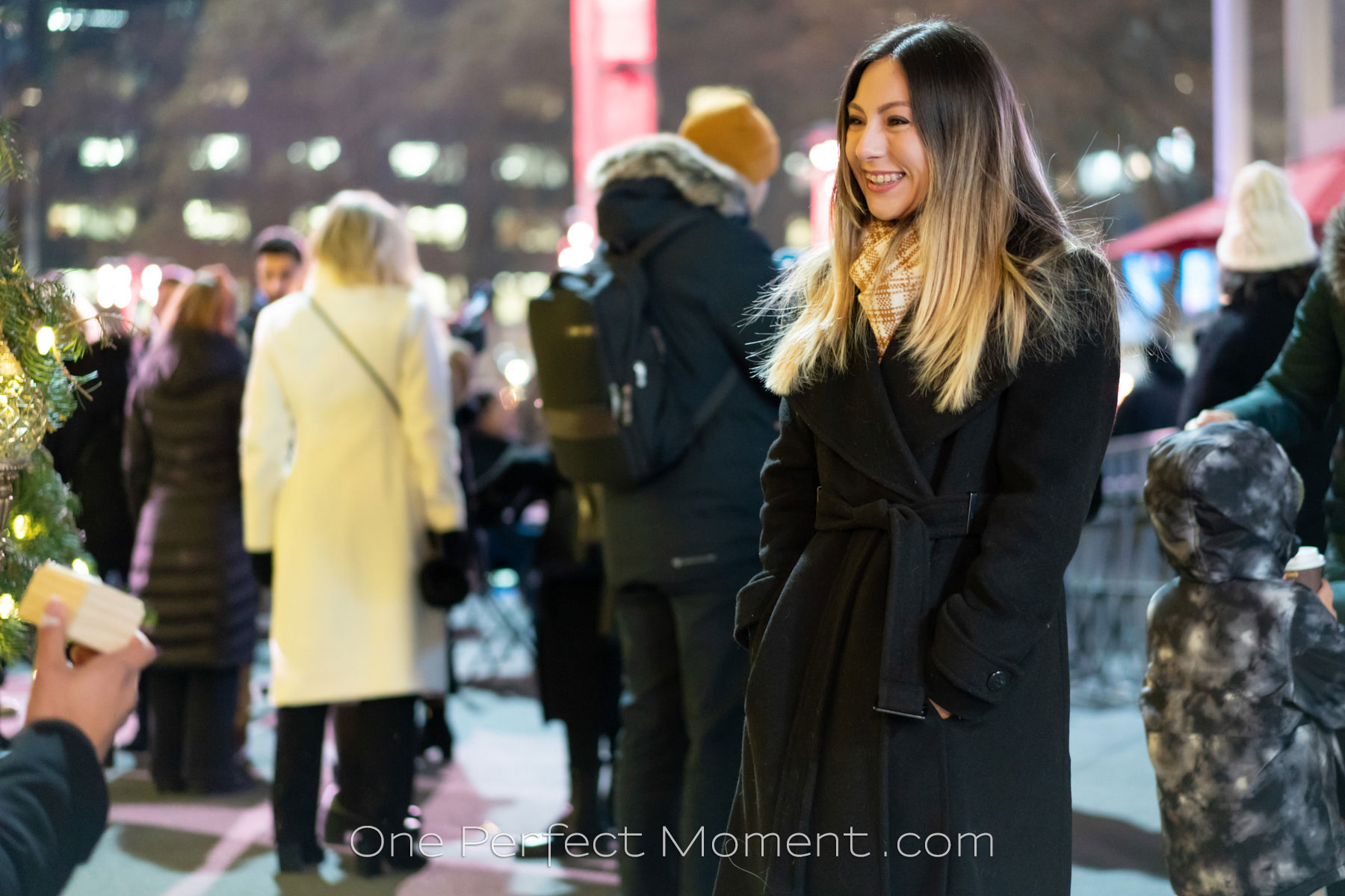 New York NY surprise proposal Bryant Park